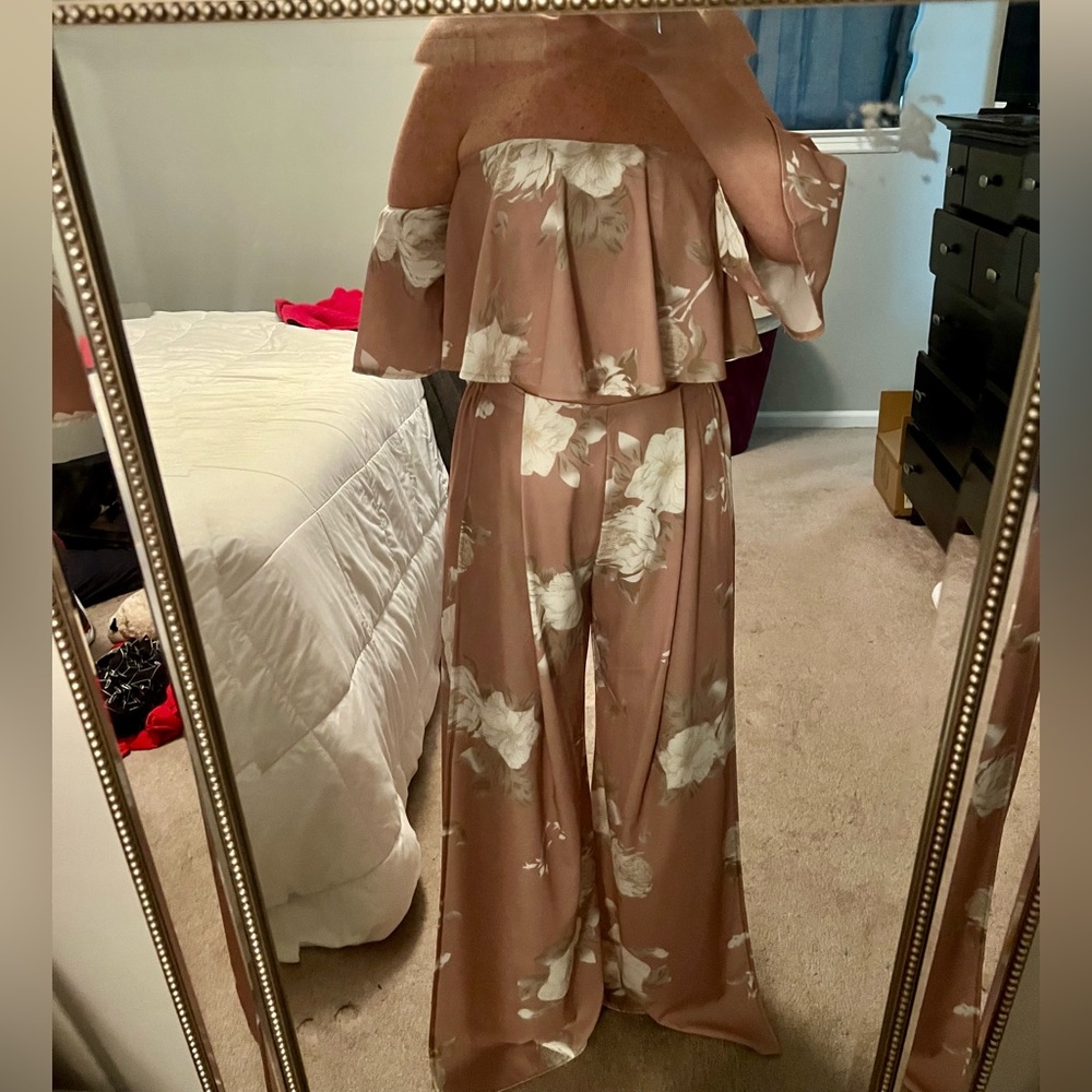 Floral two piece